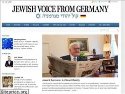 Sites similar to jewish-voice-from-germany.de