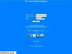 Sites similar to jewish-wisdom.com