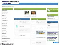 Sites similar to jewishcommunityclassifieds.com