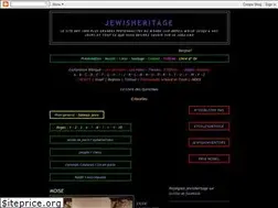 Sites similar to jewisheritagefr.blogspot.fr