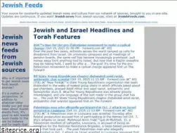 Sites similar to jewishfeeds.com