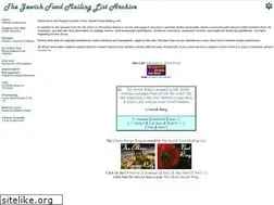 Sites similar to jewishfood-list.com