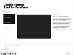 Sites similar to jewishheritagefund.com