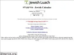 Sites similar to jewishluach.com