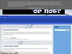 Sites similar to jewishornot.blogspot.com