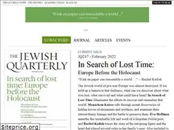 Sites similar to jewishquarterly.org