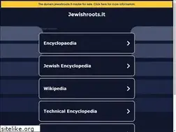 Sites similar to jewishroots.it