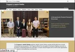 Sites similar to jewishstudies.colorado.edu