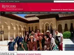 Sites similar to jewishstudies.rutgers.edu