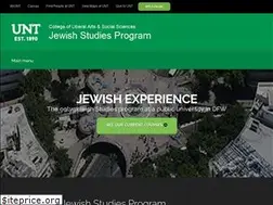 Sites similar to jewishstudies.unt.edu