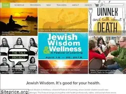 Sites similar to jewishwisdomandwellness.org