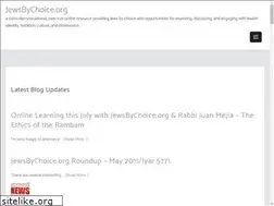 Sites similar to jewsbychoice.org