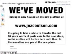 Sites similar to jezblog.com