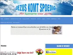 Sites similar to jezuskomtspoedig.com