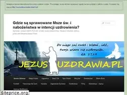 Sites similar to jezusuzdrawia.pl