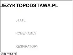 Sites similar to jezyktopodstawa.pl