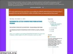 Sites similar to jfkthefrontshot.blogspot.com