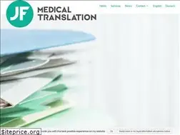 Sites similar to jfmedicaltranslation.com