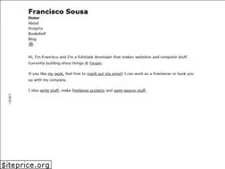 Sites similar to jfranciscosousa.com