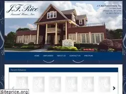 Sites similar to jfricefuneralhome.com