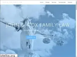 Sites similar to jgcoxfamilylaw.com