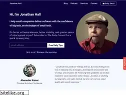 Sites similar to jhall.io