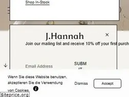 Sites similar to jhannahjewelry.com