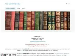 Sites similar to jhgordonbooks.ca