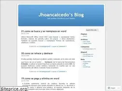 Sites similar to jhoancaicedo.wordpress.com