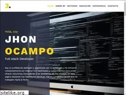 Sites similar to jhonocampo.com