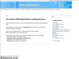 Sites similar to jhs-suositukset.fi