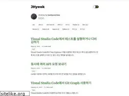 Sites similar to jhyeok.com