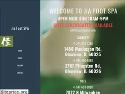 Sites similar to jiafootspa.com
