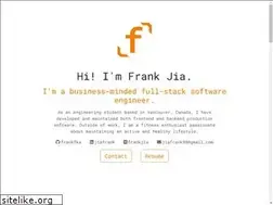 Sites similar to jiafrank.com