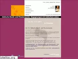 Sites similar to jiddische-woche-dresden.de
