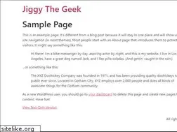 Sites similar to jiggythegeek.com