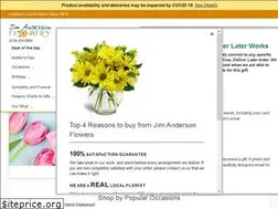 Sites similar to jimandersonflowers.com