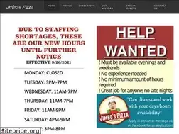 Sites similar to jimbospizza.com