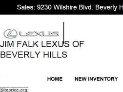 Sites similar to jimfalkbeverlyhillslexus.com