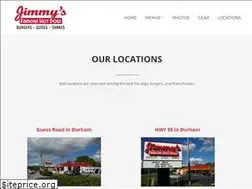 Sites similar to jimmysfamoushotdogs.com