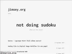 Sites similar to jimsey.org