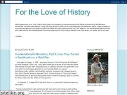 Sites similar to jimsfortheloveofhistory.blogspot.com