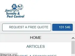 Sites similar to jimstermitepestcontrol.com.au