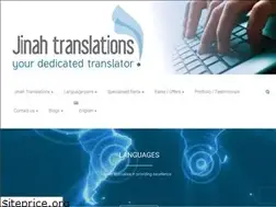 Sites similar to jinahtranslations.com