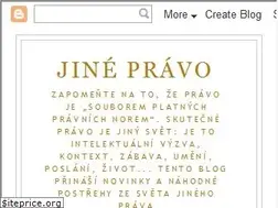 Sites similar to jinepravo.blogspot.cz