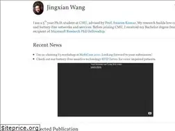 Sites similar to jingxianwang.github.io