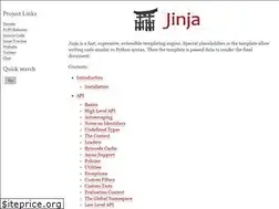 Sites similar to jinja.pocoo.org