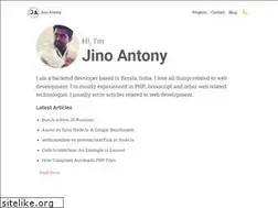 Sites similar to jinoantony.com