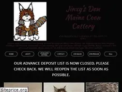 Sites similar to jinxysdenmainecooncattery.com