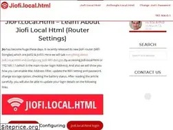Sites similar to jiofi-local-htmlt.com